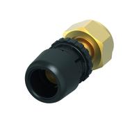 Raccord TECElogo Ax, joint plat, bronze au silicium, 8803303, Exécution: 20 x 3/4"