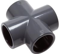 Raccord transversal en PVC Douille 90x106mm