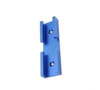Raccord transversal en T en aluminium pour goulotte de travail du bois et applications d'assemblage de rails (bleu)