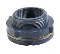 Raccord traversée PVC fileté interne pour cuve eau(2 inch) | Filetage interne sécurisé, matériau PVC , pour idéal pour cuves eau, citernes, systèmes irrigation