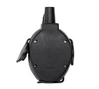 Raccord triple suspendu SCHUKO en caoutchouc plein Merten , noir 179851 16 A, 250 V