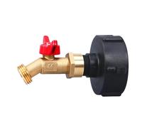 Raccord Tuyau D'arrosage Adaptateur de robinet réservoir à filetage 3/4 | Valve de connexion rapide for tuyau d'arrosage à mamelon(Color 1)