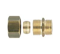 Raccord Union Compression J500, Droit, Mâle D10-12X17 pour Tube Cuivre - Comap 8500032