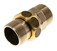 Raccord union droit R1 1/2'' Laiton Joint plat Centellen 16bar (224.8psi)