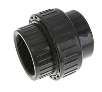Raccord union en PVC femelle 75mm x femelle Rp 2-1/2'' EPDM