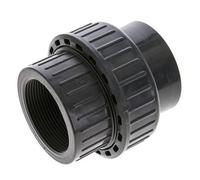 Raccord union en PVC femelle Rp 2'' FKM