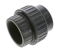 Raccord union en PVC femelle Rp 3'' FKM