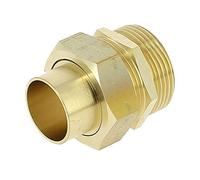 Raccord union laiton droit à souder - M 1'1/4 - Diamètre 28 mm - 341GC