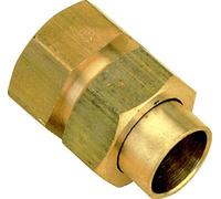 Raccord union laiton droit à souder - M 3/4 - Ø 22 mm - 341GC - Thermador