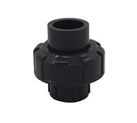 Raccord union pvc 20 25 32 40 50 63 75 90 110mm piscine manchon union pvc raccord pour pompe filtre (Diamètre Intérieur 40mm)