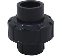 Raccord union PVC 50mm piscine manchon union PVC raccord pour pompe filtre，DN40 - Diamètre