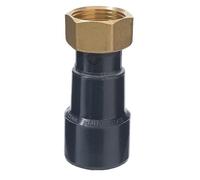 Raccord union PVC pression noir droit F 1/2" Femelle Ø 20 mm Girpi | Raccord union PVC pression noir droit - F 1/2' - Femelle Diamètre 20 mm - Girpi