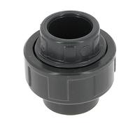 Raccord union PVC pression noir droit - Femelle Ø 25 mm - Girpi