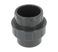 Raccord union PVC pression noir droit - Femelle Ø 63 mm - Girpi