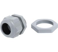 Raccord vissé STEX24 PA avec contre-écrou - marque propre STEX24 M32x1,5, lot de 50, polyamide (PA), longueur de filetage 10,0 mm - 1 pièce