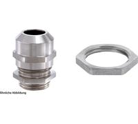 Raccord vissé WISKA en acier inoxydable basse température avec contre-écrou M20x1,5, joint torique inclus Acier inoxydable (1.4404) Longueur du filetage