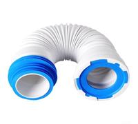 Raccord WC pour sol Extensible Anti-Fuite Raccord WC pour sol(C) | Design flexible, s'adapte aux obstacles, extension 350mm, pour idéal espaces exigus, joints caoutchouc inclus