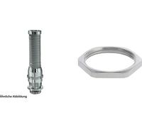 Raccord WISKA avec protection anti-pliage M et contre-écrou M32x1,5, joint torique inclus Laiton (CuZn) nickelé Longueur du filetage 8,0 mm