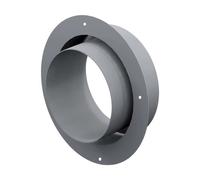 Raccordement d'air extérieur adapté aux tuyaux flexibles Aluflex et Alu-isolant - CB-tec 125 mm