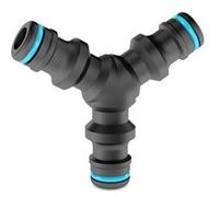 Cellfast Raccord en T ERGO™ 53-205 pour tuyaux d'arrosage, UNI FIT 1/2", 3/4", 5/8"