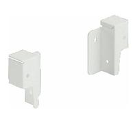 Raccords arrière hauteur 78 mm - blanc HETTICH