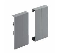 Raccords d'angle pour face avant-hauteur 70 mm HETTICH