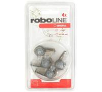 Raccords de connexion - Universel - Blister de 4 pièces - Étanche - Auto-dénudants - Section max 3,4 mm²