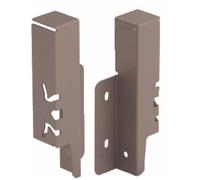 Raccords de paroi arrière pour tiroir ArciTech-H126 mm-anthracite HETTICH