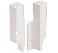 Raccords de paroi arrière pour tiroir ArciTech-H126 mm-blanc HETTICH