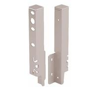 Raccords de paroi arrière pour tiroir ArciTech-H186 mm-argent HETTICH