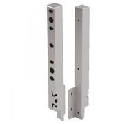 Raccords de paroi arrière pour tiroir ArciTech-H250 mm-argent HETTICH