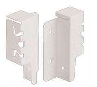 Raccords de paroi arrière pour tiroir ArciTech-H94 mm-blanc HETTICH