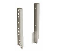 Raccords de paroi arrière pour tiroir-H250 mm-champagne HETTICH