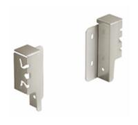 Raccords de paroi arrière pour tiroir-H94 mm-champagne HETTICH
