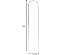 Raccords de robinet - Tiges de fixation pour tuyau d'arrosage - Système d'arrosage - Métal blindé - 10 pièces - Couleur argent