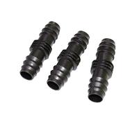 Raccords de tuyau d'arrosage 8/13/15/19 mm, connecteur droit avec système d'irrigation de jardin pour serre, connecteurs d'eau, joint de tuyau, 20 pièces (couleur : 15 mm) raccords de tuyau