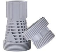 Raccords de tuyau de piscine 2 pcs Plastique gris G
