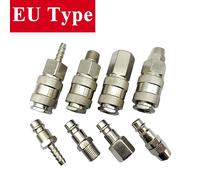 Raccords de tuyaux d'air ue, accessoires de compresseur d'accouplement, raccord à dégagement rapide, connecteur pneumatique standard européen, rapides EU PP