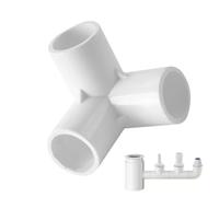 Raccords en T en PVC, raccords de tuyaux en PVC | Raccord de tuyau en PVC, raccords en PVC 3/4/5 voies, raccords de tuyau, adaptateur, tuyau en PVC