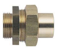 Raccords - laiton - union droit 3 pièces - à joint sphéro-conique - mâle Diamètre 32 Diamètre 26/34 BRICOZOR