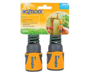 Raccords rapides tuyau arrosage Hozelock diam 12,5 à 15 mm, lot de 2