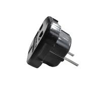 RACETOOLS UKPLUG Adaptateur UK vers UE - Noir - 6A 250V