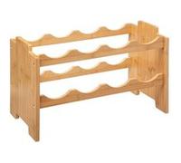 Rack 8 bouteilles empilable bambou 5five Beige G
