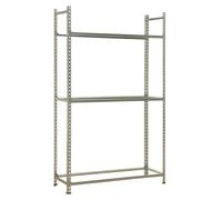 Rack Autoclick Ruedas Plus 3/400 Galvanisé Galvanisé 2000x1000x400 - Simonrack