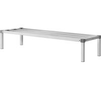Rack de calage en aluminium Rack de calage fixe Rack de rangement 60 po x 20 po x 12 po