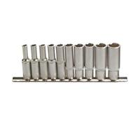 Rack de douilles impériales (tailles en pouces) - 10 pièces - 1/2"