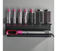 Rack de rangement pour fer à friser et support pour sèche-cheveux, support mural pour fer à friser et sèche-cheveux, support pour outils de coiffure sans perçage, étagère de rangement pour sèche-cheve