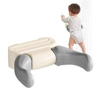 Rack mural - Pas de support de douche pour le forage, organisateur de salle de bain de sauvetage dans l'espace | anti-glissement, hauteur réglable, étagère portable pour assistance pe