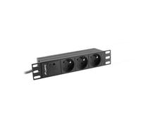 RACK PDU 10 BARRE D'ALIMENTATION 1U 16A 2M 3X PDU-03E-0200-BK