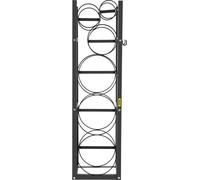 Rack pour réservoirs de réfrigérant Rack pour réservoirs cylindriques avec 3 bouteilles de 30 lb et 3 petites bouteilles